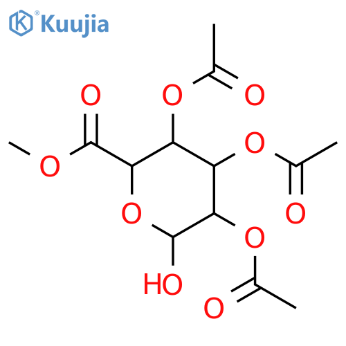 2,3,4-Tri-O-acetyl-α-D-glucuronic Acid Methyl Ester structure