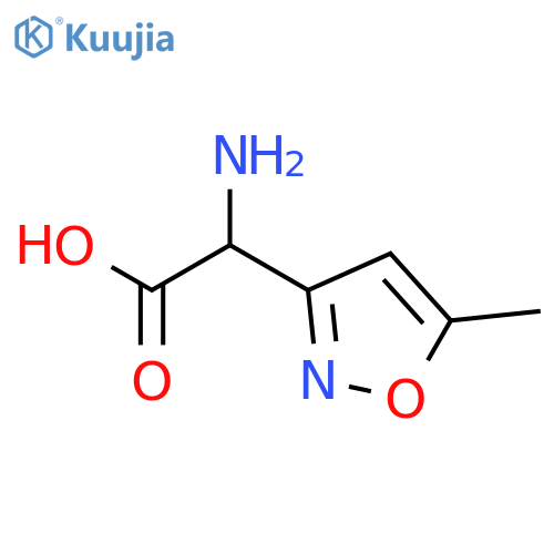 3-Isoxazoleaceticacid,-alpha--amino-5-methyl-(6CI,9CI) structure