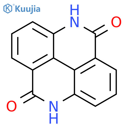 Pyrido(2,3,4,5-lmn)phenanthridine-5,10-dione, 4,9-dihydro- structure