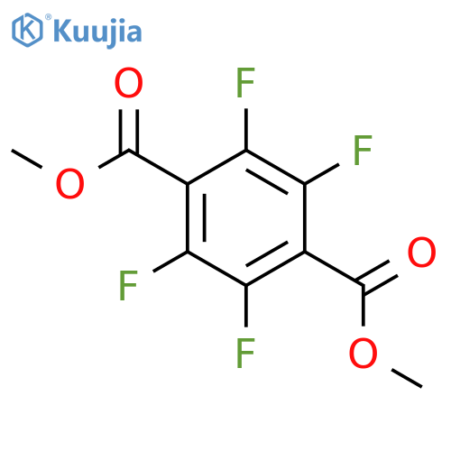 1,4-Benzenedicarboxylic acid, 2,3,5,6-tetrafluoro-, dimethyl ester structure