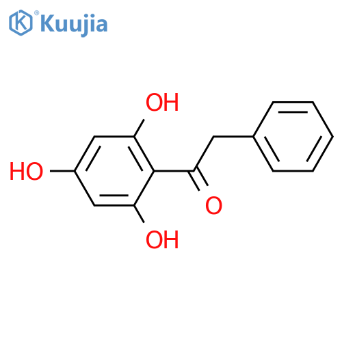 2,4,6-Trihydroxy Phenyl Benzyl Ketone structure