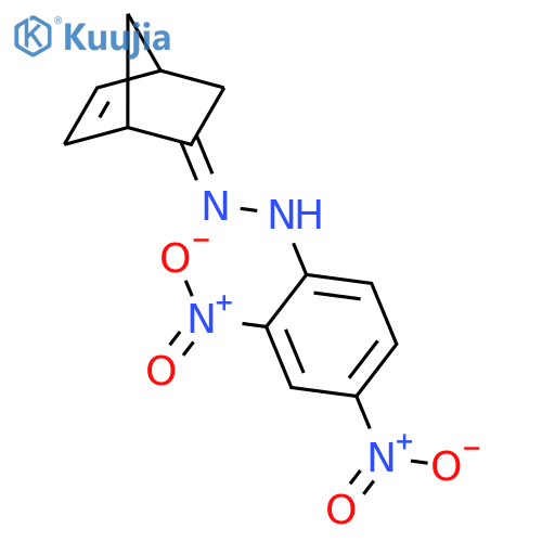 BICYCLO[2.2.1]HEPT-5-EN-2-ONE, (2,4-DINITROPHENYL)HYDRAZONE structure