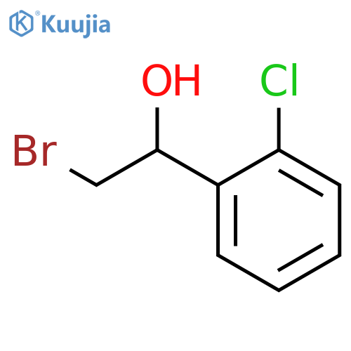 2-bromo-1-(2-chlorophenyl)ethan-1-ol structure