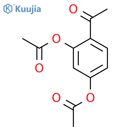 Ethanone, 1-[2,4-bis(acetyloxy)phenyl]- structure