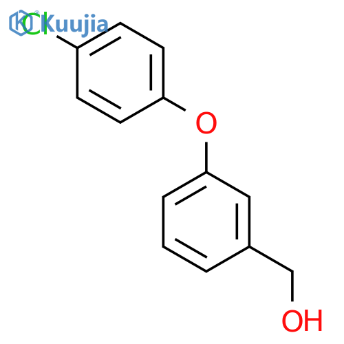 Benzenemethanol, 3-(4-chlorophenoxy)- structure