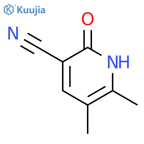 5,6-Dimethyl-2-oxo-1,2-dihydropyridine-3-carbonitrile structure