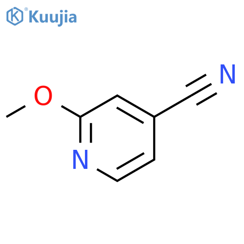 2-methoxypyridine-4-carbonitrile structure