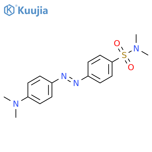 Benzenesulfonamide, 4-[[4-(dimethylamino)phenyl]azo]-N,N-dimethyl- structure