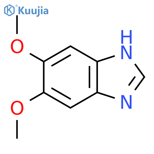 5,6-dimethoxy-1H-1,3-benzodiazole structure
