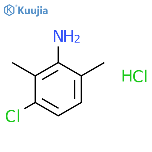 3-Chloro-2,6-dimethylaniline hydrochloride structure