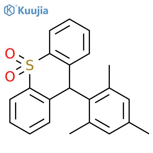 9H-THIOXANTHENE, 9-(2,4,6-TRIMETHYLPHENYL)-, 10,10-DIOXIDE structure