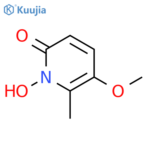 2(1H)-Pyridinone,1-hydroxy-5-methoxy-6-methyl- structure