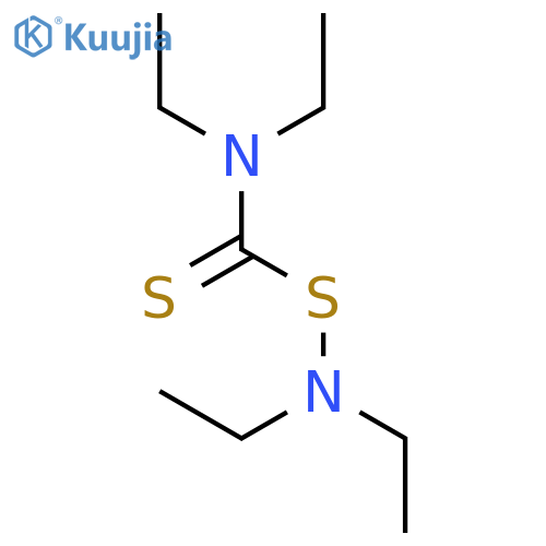 Ethanamine, N-[[(diethylamino)thio]thioxomethyl]-N-ethyl- structure