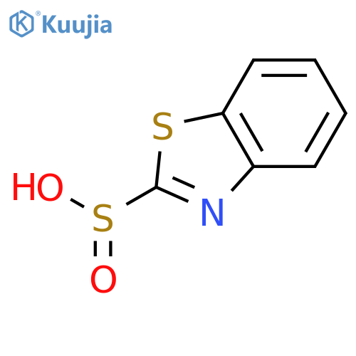 2-Benzothiazolesulfinicacid structure
