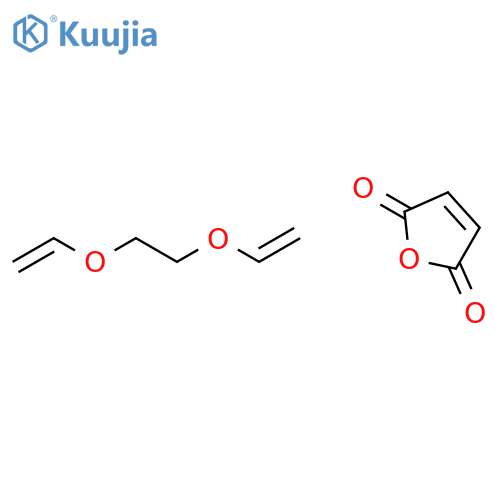 2,5-FURANDIONE, COMPD. WITH 1,1'-[1,2-ETHANEDIYLBIS(OXY)]BIS[ETHENE](1:1) structure