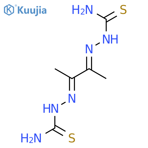 [(e)-[(3z)-3-(carbamothioylhydrazinylidene)butan-2-ylidene]amino]thiourea structure