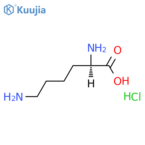 D-Lysine monohydrochloride structure