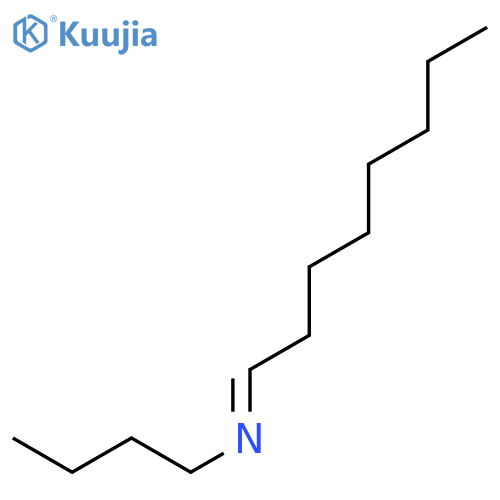 1-Butanamine, N-octylidene- structure