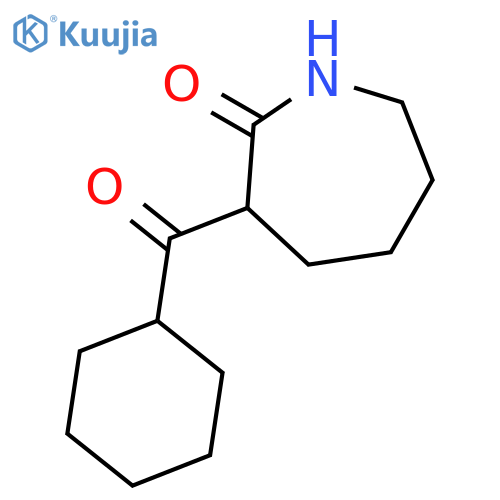 2H-Azepin-2-one, 3-(cyclohexylcarbonyl)hexahydro- structure