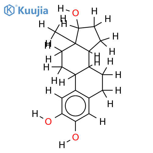 2-Hydroxy-17beta-oestradiol structure