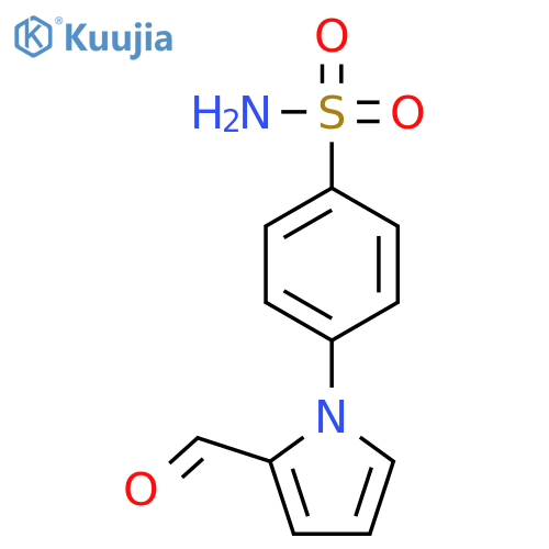4-(2-Formyl-1H-pyrrol-1-yl)benzenesulfonamide structure