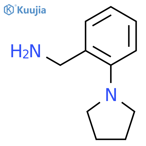2-(1-Pyrrolidinyl)benzylamine structure