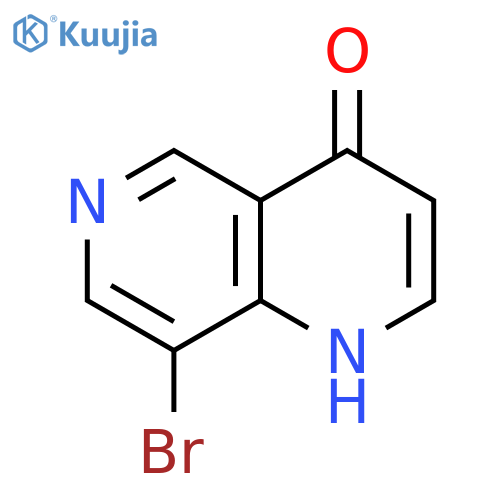 8-Bromo-1H-[1,6]naphthyridin-4-one structure
