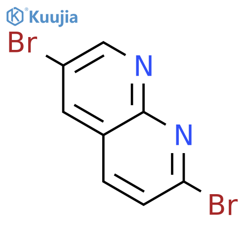 2,6-Dibromo-1,8-naphthyridine structure