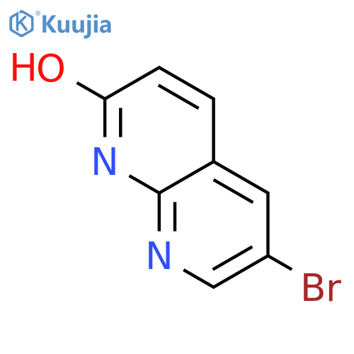 6-Bromo-1,8-naphthyridin-2(1H)-one structure