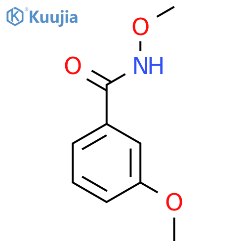 BENZAMIDE, N,3-DIMETHOXY- structure