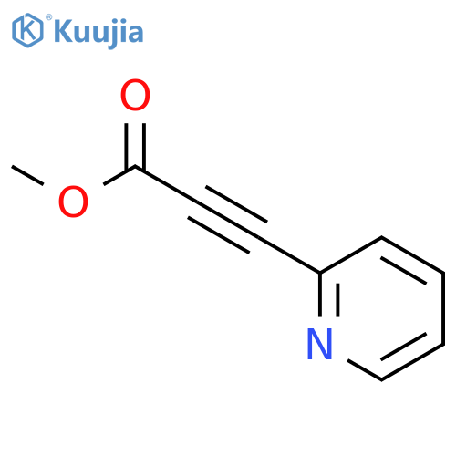 methyl 3-(pyridin-2-yl)prop-2-ynoate structure