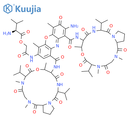 Actinomycin D,7-[(hydroxyacetyl)amino]-, ester with L-valine (9CI) structure