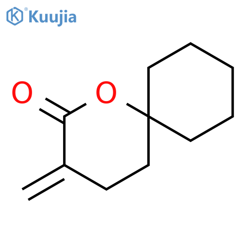 1-Oxaspiro[5.5]undecan-2-one, 3-methylene- structure