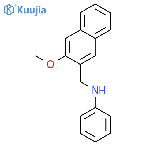 N-(3-Methoxy-2-naphthyl)methylaniline structure