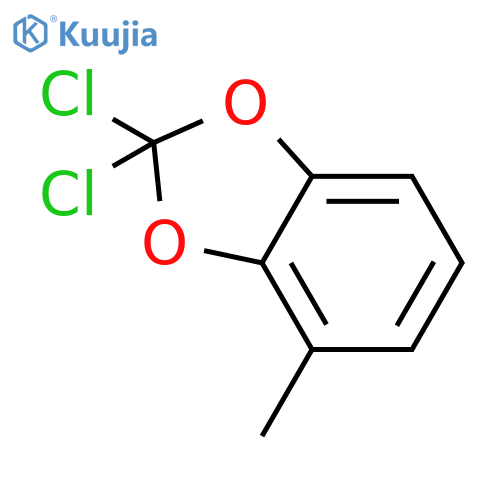 1,3-Benzodioxole, 2,2-dichloro-4-methyl- structure