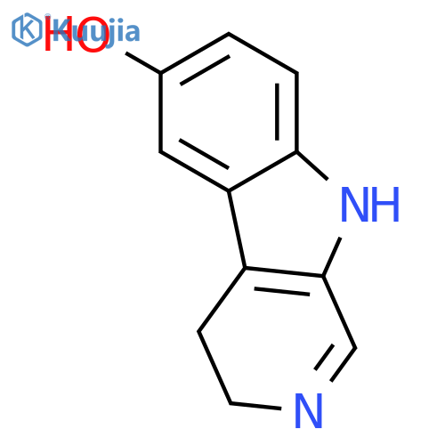 4,9-dihydro-3H-Pyrido[3,4-b]indol-6-ol structure