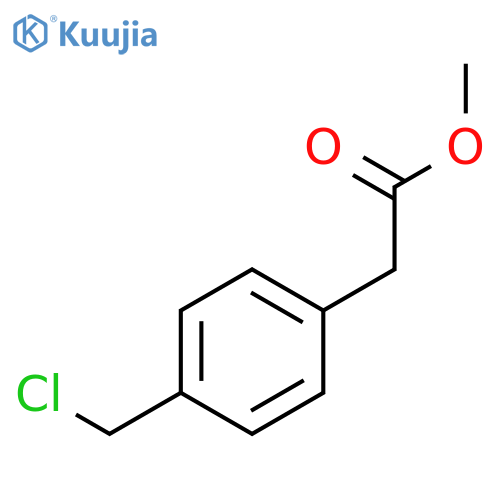 4-CHLOROMETHYLPHENYLACETIC ACID METHYL ESTER structure