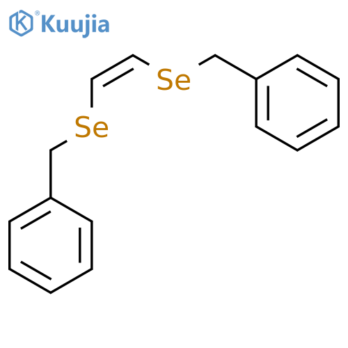 Benzene, 1,1'-[(1Z)-1,2-ethenediylbis(selenomethylene)]bis- structure