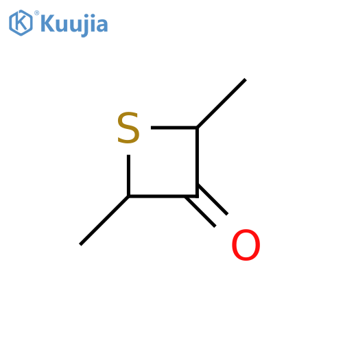 2,4-dimethylthietan-3-one structure