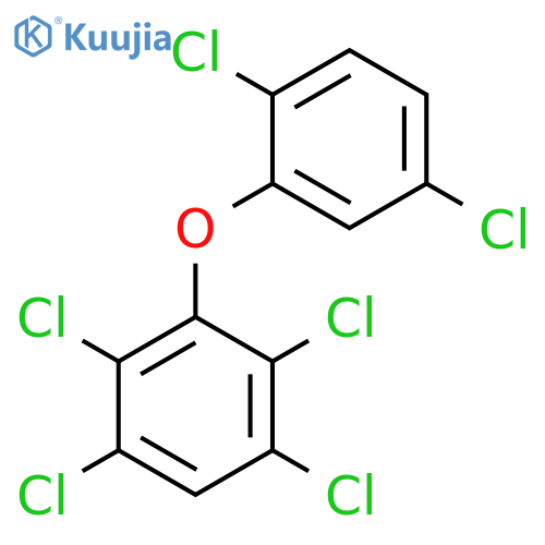 2,2',3,5,5',6-Hexachlorodiphenyl ether structure