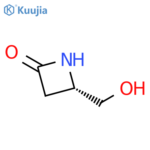 (4S)-4-(hydroxymethyl)azetidin-2-one structure