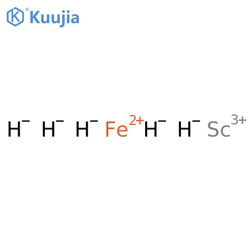 Iron scandium hydride structure