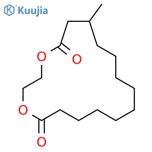 1,4-Dioxacycloheptadecane-5,17-dione,7-methyl- structure