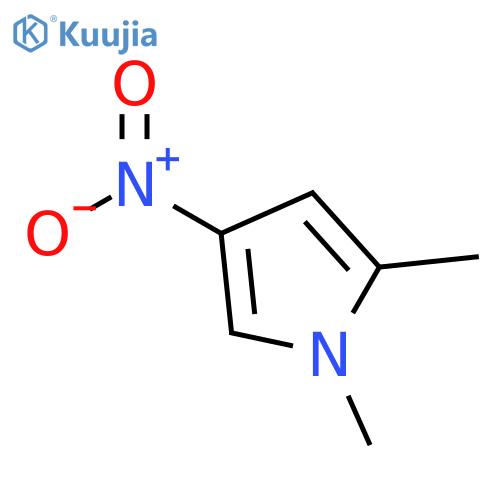 1,2-dimethyl-4-nitro-1H-Pyrrole structure