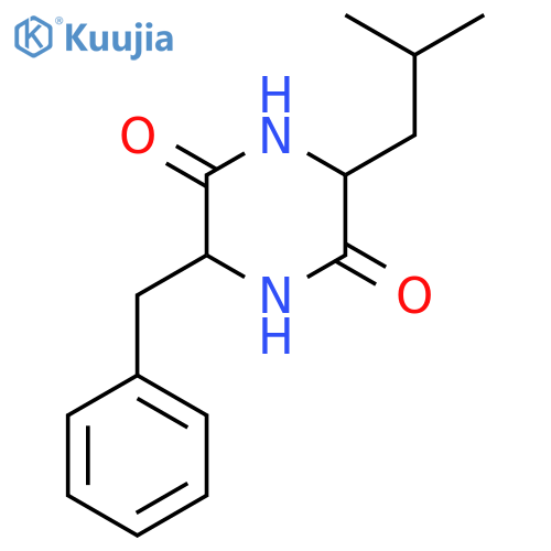 Cyclo(L-Leu-L-Phe) structure