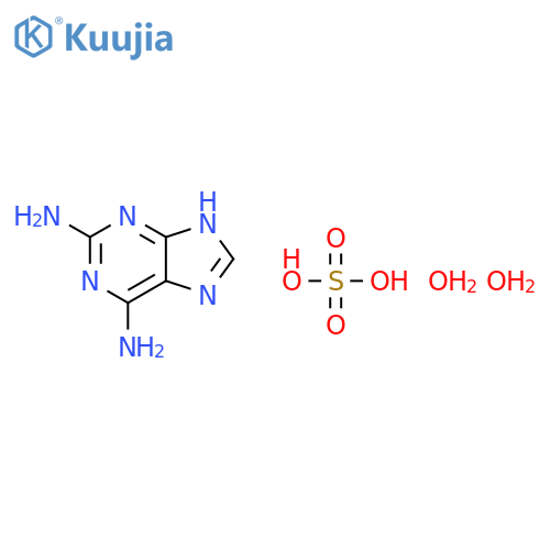 2,6-diaminopurine sulfate structure