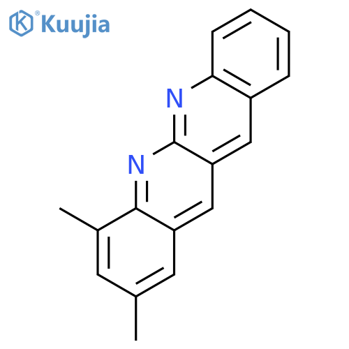 DIBENZO[B,G][1,8]NAPHTHYRIDINE, 2,4-DIMETHYL- structure