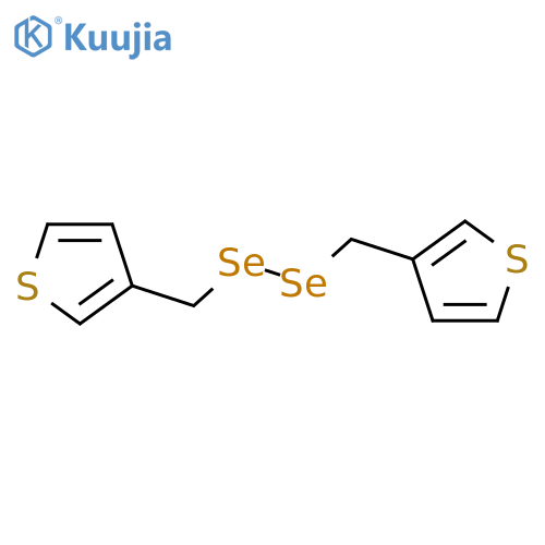 Thiophene, 3,3'-[diselenobis(methylene)]bis- structure
