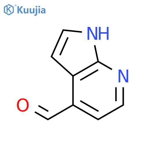 1H-Pyrrolo[2,3-b]pyridine-4-carbaldehyde structure