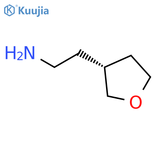 3-Furanethanamine, tetrahydro-, (3R)- structure